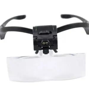 헤드 밴드 확대경 착용형 돋보기 작업용 led 확대경 정밀 손자유