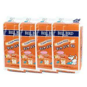 벨버드 패드(레몬향) 50매x4개 / 강아지배변패드 /리뉴얼상품으로발송됩니다