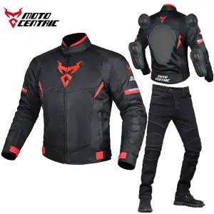 모터사이클 바이크 라이더 가죽 조끼 배스트 바이커 라이딩 MOTOCENTRIC 여름 메쉬 오토바이 타기 자켓 재