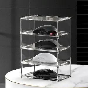 보관함 진열대 마우스 아크릴 키보드정리대 투명 키보드