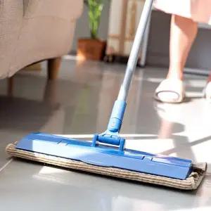 청소 밀대 원터치 회전 간편한 밀대 걸레 막대 바닥