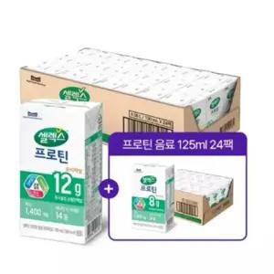 셀렉스 프로틴음료 오리지널 단백질음료 190ml x 48개