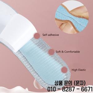 1쌍 자체 접착 샌들 깔창 미끄럼 방지 통기성 땀 흡수성 하이힐 스티커 소프트 삽입 신발 패드