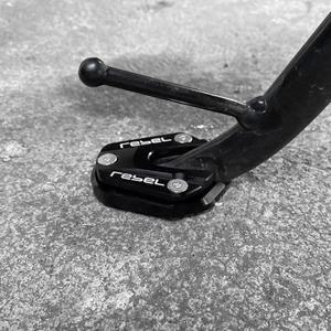 혼다 레블 CMX250 CMX300 20172025용 호환 킥스탠드 확장 250 500 300 사이드 연장 패드 지지대 케이스