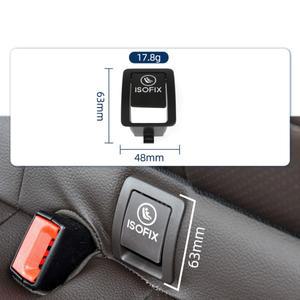 범용 자동차 뒷좌석 어린이 앵커 안전 ISOFix 커버 구속, 메르세데스 벤츠 W253 GLC 클래스 A2059200806
