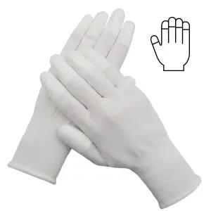 탑피트 코팅장갑 피유탑장갑 손가락코팅장갑 백색 탑피트 탑피트장갑