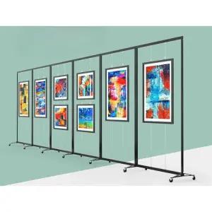전시 파티션 작품전시 표준 광고 칸막이 네트망
