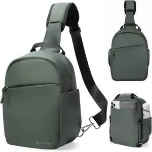 K F CONCEPT 사진작가용 소형 카메라 가방 DSLR/SLR/미러리스 카메라용 슬링 크로스바디 남녀 공용 컴팩트