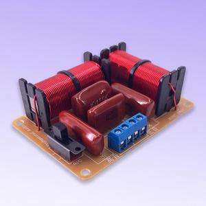 가정용 고/저 2 웨이 스피커 오디오 크로스오버 조정 가능 4-8 옴 베이스 100W 분배기