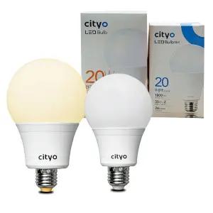 씨티오 LED 볼전구 벌브형 램프 엘이디 전등 20W 다마 현관 조명 방등