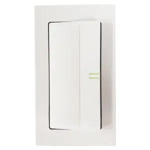 일신 와이드 조명 스위치1구 1P (벌크)16A 야광 전원