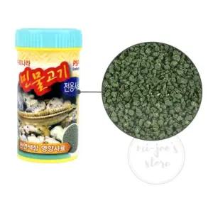 미주니상점 국내 민물고기 전용밥 100G 가정용품 물고기사료 어항