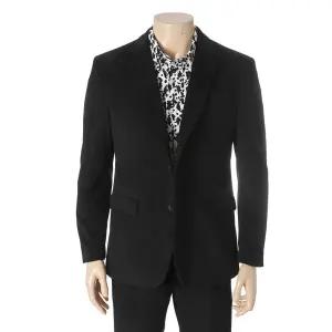 남성 S/S 캐주얼 간절기 벨벳 정장자켓 R211SJ901-BK2