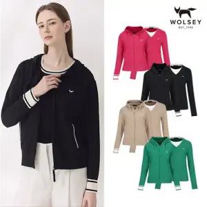 [WOLSEY] 26SS 울시 여성 후드집업+풀오버니트 2종