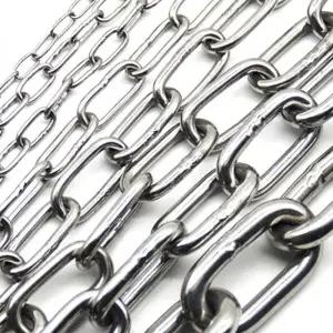 스테인리스 체인 2mm 1M 강철 쇠사슬 주차장용 재단 가능