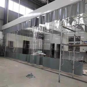 투명방수포 세차장 천막 방풍 방수 다른 비닐 바람막이 1 5mx2 0m 세차 0 6mm