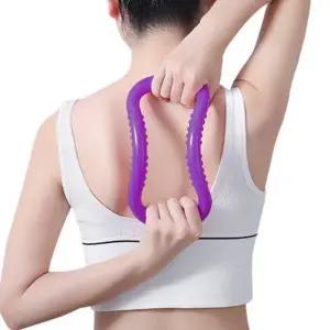 요가 링 마사지 하드 다이어트 필라테스 링 트레이닝 스트레칭 이완기 유연성 휴대용 소도구 승모근 엉덩이