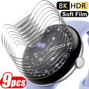 369PCS Google Pixel Watch 4 41mm45mm 소프트 안티 스크래치 터치 감지 스크린 프로텍터용 HD 투명 하이