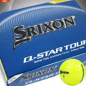 스릭슨 Q-STAR TOUR 6 큐스타 투어 골프공(옐로우)