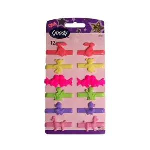 구디 425XKU04 goody 애니멀 미니 헤어핀 12P 03191