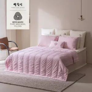 [SS 이불1장 ]26년최신상 호주산 양모 100% 박술녀 피그먼트 차렵이불