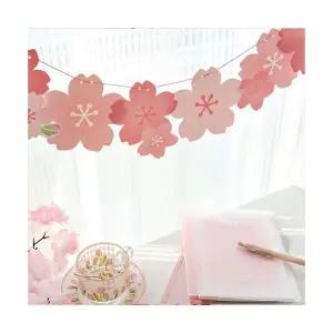 벚꽃가랜드 귀여움 즐겁고 행복한 파티 분위기 만들기 가볍게 꾸밀 수 있는 벚꽃모양 꽃놀이 봄 벚꽃