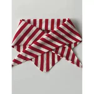 [귈림] 스트라이프 트라이앵글 니트 스카프(G6SAC010P)