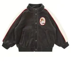 틴 프렌즈 벨로아 컬러 블럭 재킷 BP53JD304