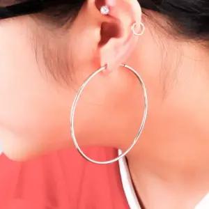 빅사이즈 써지컬 링 귀걸이 피어싱 귓바퀴 링귀걸이 남자 링피어싱 40mm링귀걸이