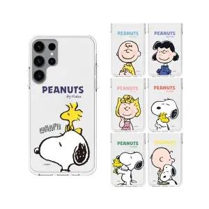 갤럭시S26울트라 (S948) 스누피 해피타임 투명 젤리 케이스 찰리브라운 루시