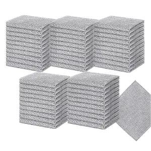 망사 은사수세미 50개 식당 주방 2중구조 노스크레치 수세미