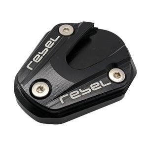 GOLDFAUST 레블 MC49 / PC60 250cc 500cc 사이드 스탠드 커버 엔드 검정 빨강 커스텀 파츠 드레스업 검정