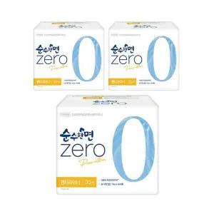 [온누리상품] 순수한면 제로 팬티라이너 20P x 3팩