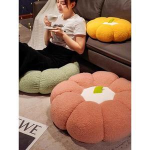 호박 방석 소파 쿠션 거실 대형 노란 65 70 호박방석