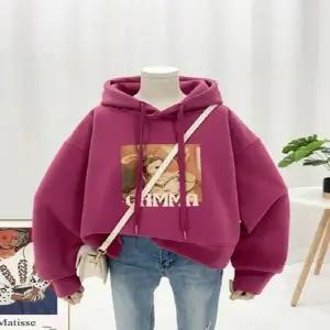 프린트 청바지와잘어울리는 봄티셔츠 20여성 봄캐릭터프린트숏후드크롭