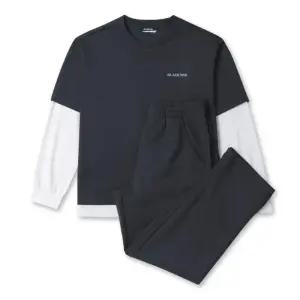 블랙야크키즈 sh06 레이어드저지맨투맨세트  1BKSESV906DC
