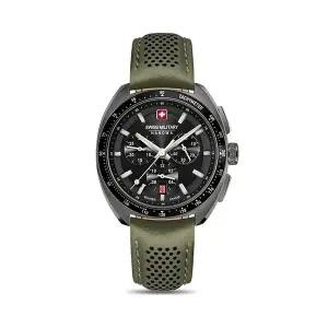 [신세계라이브쇼핑]스위스밀리터리하노와 SMWGC0003340 남성 가죽 시계