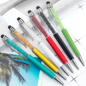 크리스탈 터치펜 볼펜 인쇄 가능 판촉물 답례품 사은품