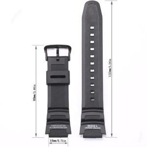 카시오 호환용 W-800H F-108WH AQ-S810W W215 시계 호환용 호환용  용 18mm 고무 밴드 호환