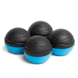 투톤 체어서퍼 의자발커버 캠핑의자 블루 4개입 볼핏