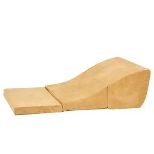 역류성식도염 베개 경사 곡선형 베이지 매트리스 등받이