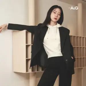 [최초가 79 900원]25FW 폭스울 혼방 에센셜 후드 니트 3종