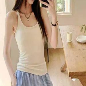 심플 민소매티셔츠 나시 여름 여자 데일리티셔츠