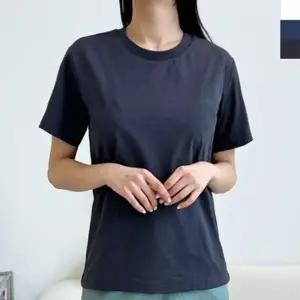 여성 가벼운 여름 반팔티 1P 시원한 티셔츠 데일리