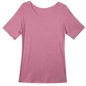 식물성 자연섬유 3부 반팔 런닝 여성메리야스 여성여름런닝 반팔런닝 여성내의