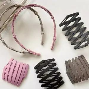 접이식 머리띠 여성접이식머리띠 휴대용헤어밴드 접이식머리띠