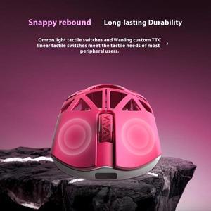 WLmouse Beast X Max 무선 마우스 합금 PAW3950HS FPS 8K 센서 마그네슘 게이밍 경량 PC 액세서리 커스텀