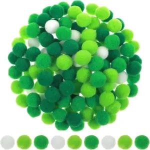 공예를 위한 그린 폼 200개의 다채로운 귀여운 성 패트릭의 날 파티 취미 용품 만들기를 작은 DIY 창의적인