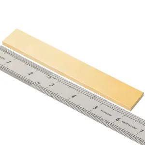 C360 황동 플랫 바 재고 1/8 x 1 6 나이프 메이킹