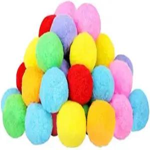 DIY 창의적인 공예 장식을 위한 매우 큰 모듬 폼 다양한 색상 (50팩 2.5인치)